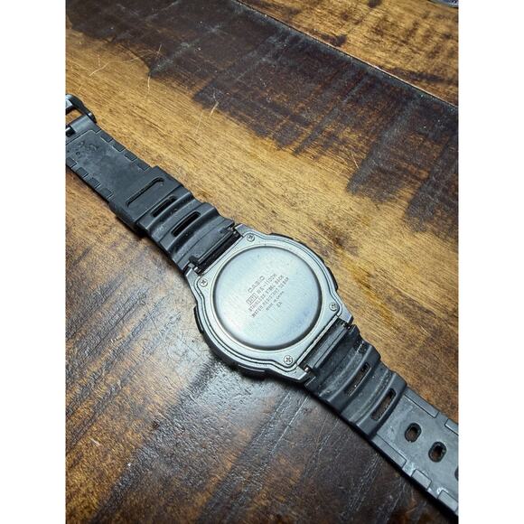 Casio WS-1100H Digital Sport Watch 100M WR Black Resin Band Module 3479
